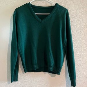 V- neck sweater